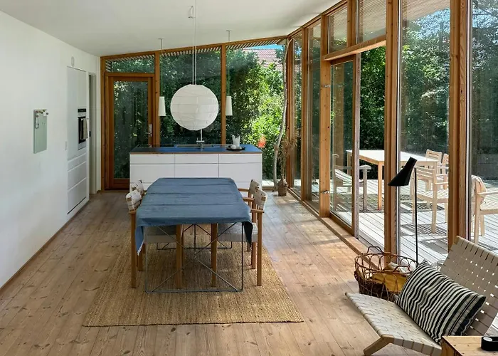 Modern Summer House Close To Sea On Samso Hébergement de vacances Kolby Kås